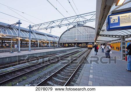 Central Station, Amsterdam, Netherlands View Large Photo Image Stock Photo - Central Station, Amsterdam, Netherlands. Fotosearch
