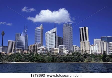 Central Sydney Skyline View Large Photo Image Stock Image - Central Sydney Skyline. Fotosearch