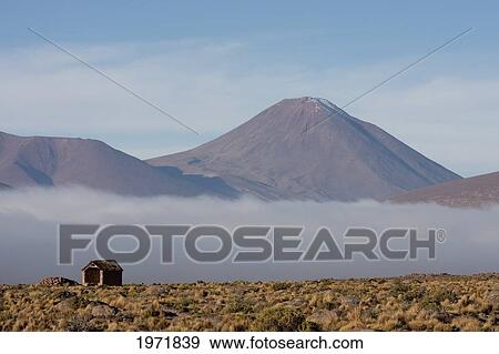 Cerro Michincha & Salar De Alconcha Salt Pan Covered By Fog, Antofagasta Region, Chile View Large Photo Image Stock Photo - Cerro Michincha & Salar De Alconcha Salt Pan Covered By Fog, Antofagasta Region, Chile. Fotosearch