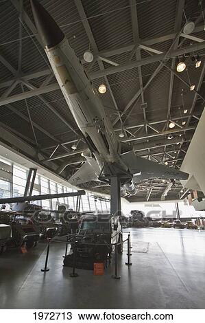 Stock Image - Cf-101 Voodoo Interceptor Aircraft Operated By The Royal Canadian Air Force On Display At The Lebreton Gallery - The Military Technology Collection Of The Canadian War Museum, Ottawa, Ontario, Canada. Fotosearch