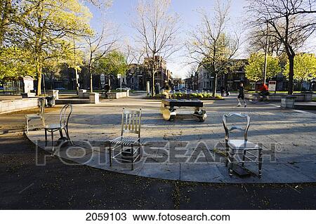 Chair Sculptures, Lafontaine Park, Montreal, Quebec View Large Photo Image Stock Image - Chair Sculptures, Lafontaine Park, Montreal, Quebec. Fotosearch