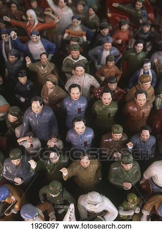 Chairman Mao Zedong Statues Market View Large Photo Image Stock Photo - Chairman Mao Zedong Statues Market. Fotosearch