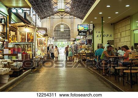 Chania Market; Chania, Crete, Greece View Large Photo Image Stock Image - Chania Market; Chania, Crete, Greece. Fotosearch