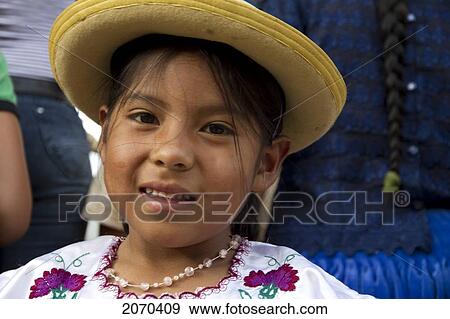 Stock Photo - Chapaca Girl At The Festivities Of The D. Fotosearch