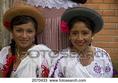 Stock Image - Chapacas At The Festivities Of The D. Fotosearch