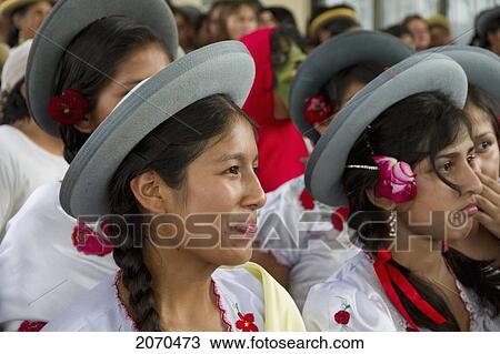 Stock Image - Chapacas At The Festivities Of The D. Fotosearch
