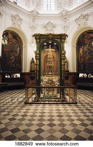 Stock Photo - Chapel In The Cathedral Of Our Lady Of The Assumption (Great Mosque Of Cordoba); Cordoba, Andalusia, Spain. Fotosearch