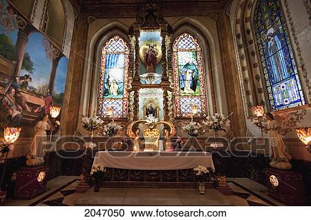 Chapel In The Santo Domingo Monastery & Church, Quito, Pichincha, Ecuador View Large Photo Image Stock Image - Chapel In The Santo Domingo Monastery & Church, Quito, Pichincha, Ecuador. Fotosearch