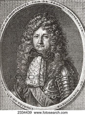 Stock Photo - Charles De Sainte-Maure, Duc De Montausier, 1610 ÃƒÂ¢Ã¢â‚¬Å¡Ã‚Â¬. Fotosearch