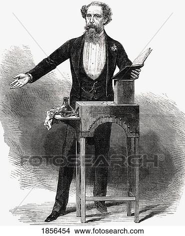 Charles Dickens 1812 To 1870 English Author Giving A Reading Drawing By George C Leighton In Illustrated London News 1870´S View Large Photo Image Picture - Charles Dickens 1812 To 1870 English Author Giving A Reading Drawing By George C Leighton In Illustrated London News 1870´S. Fotosearch