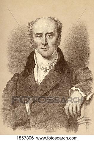 Stock Photograph - Charles Grey, 2Nd. Earl Grey, 1764-1845. British Prime Minister 1830-34. From The Portrait By Sir. Thomas Lawrence.. Fotosearch