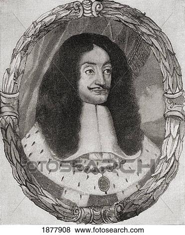 Charles Ii, 1630 To 1685. King Of England, Scotland And Ireland. From The Book Short History Of The English People By J. R. Green Published London 1893. View Large Photo Image Stock Photo - Charles Ii, 1630 To 1685. King Of England, Scotland And Ireland. From The Book Short History Of The English People By J. R. Green Published London 1893.. Fotosearch