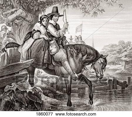 Stock Photo - Charles Ii In Disguise Aided In His Escape By Jane Lane After The Battle Of Worcester 1651. Engraved By H. Bourne After E. M. Ward. From The Book ÃƒÂ¢Ã¢â€šÂ¬Ã…â€œIllustrations Of English And Scottish HistoryÃƒÂ¢Ã¢â€šÂ¬Ã‚Â Volume 1. Fotosearch