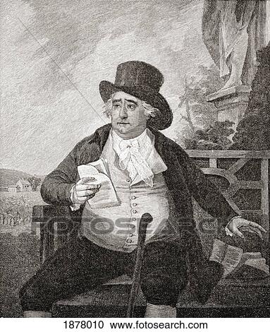 Stock Image - Charles James Fox, 1749 To 1806. British Whig Statesman. From The Book Short History Of The English People By J. R. Green, Published London 1893. Fotosearch