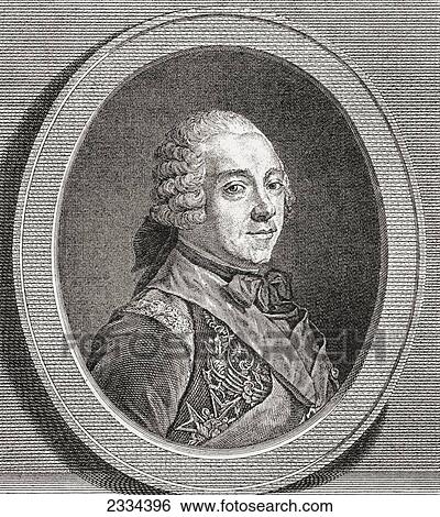 Stock Photograph - Charles Louis Auguste Fouquet, Duc De Belle-Isle, 1684 ÃƒÂ¢Ã¢â‚¬Å¡Ã‚Â¬. Fotosearch