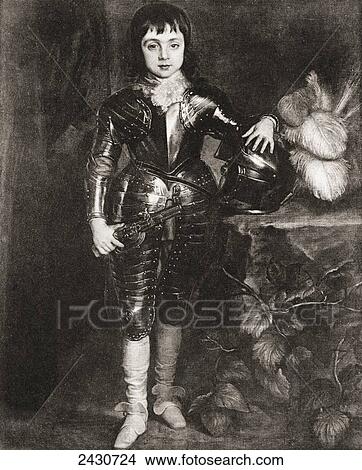 Picture - Charles, Prince of Wales, later Charles II, 1630. Fotosearch