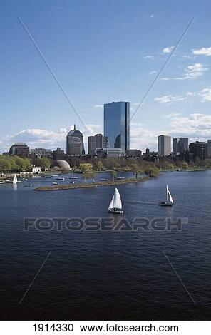 Charles River View Large Photo Image Stock Image - Charles River. Fotosearch