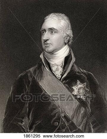 Stock Photography - Charles Whitworth 1St Earl Whitworth 1752 To 1825 British Diplomatist And Politician Engraved By H Robinson After Sir T Lawrence From The Book National Portrait Gallery Volume Ii Published C 1835. Fotosearch
