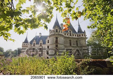 Chateau D'azay-Le-Rideau, Azay-Le-Rideau, Indre-Et-Loire, France View Large Photo Image Stock Image - Chateau D'azay-Le-Rideau, Azay-Le-Rideau, Indre-Et-Loire, France. Fotosearch