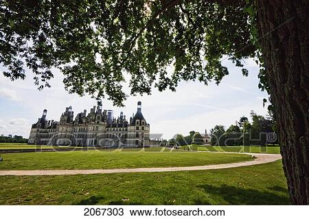 Stock Image - Chateau De Chambord, France. Fotosearch