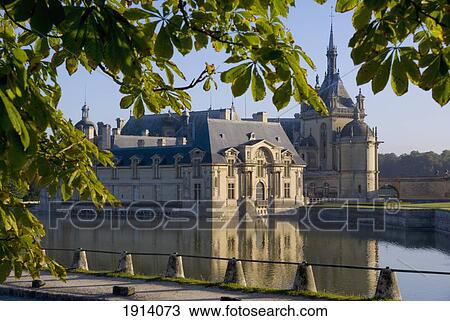 Stock Image - Chateau De Chantilly. Fotosearch