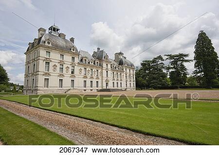Stock Photo - Chateau De Cheverny, Cheverny, France. Fotosearch