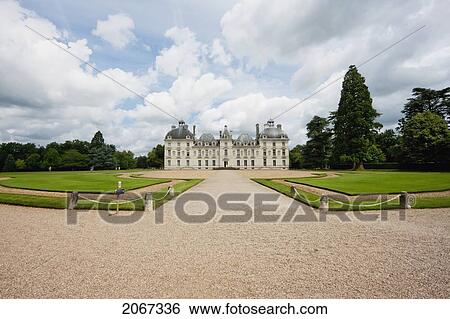 Chateau De Cheverny, Cheverny, France View Large Photo Image Stock Photograph - Chateau De Cheverny, Cheverny, France. Fotosearch