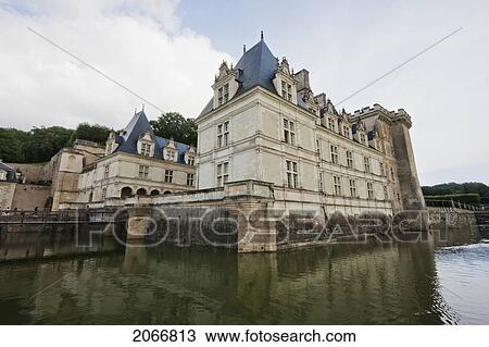 Stock Image - Chateau De Villandry, Villandry, Indre-Et-Loire, France. Fotosearch