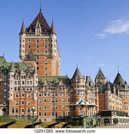 Chateau Frontenac; Quebec City, Quebec, Canada View Large Photo Image Stock Image - Chateau Frontenac; Quebec City, Quebec, Canada. Fotosearch