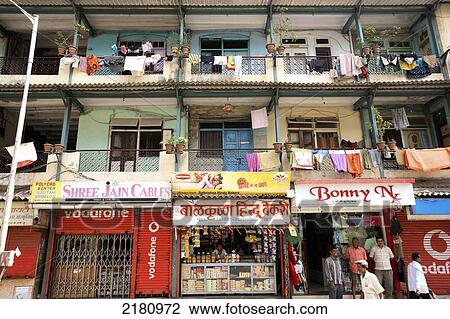 Chawl housing in the Mill District; Mumbai, India View Large Photo Image Stock Image - Chawl housing in the Mill District; Mumbai, India. Fotosearch