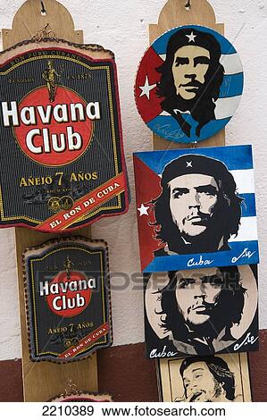 Che Guevara's Image Is Frequently Seen On Murals, T-Shirts And Other Items Around Havana, Cuba. View Large Photo Image Stock Photo - Che Guevara's Image Is Frequently Seen On Murals, T-Shirts And Other Items Around Havana, Cuba.. Fotosearch