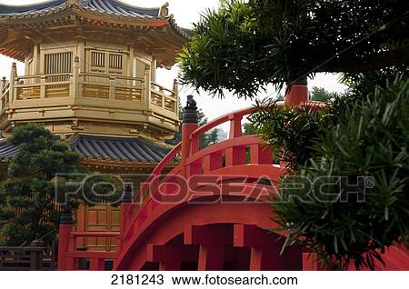 Chi Lin Nunnery, Kowloon, Hong Kong View Large Photo Image Stock Image - Chi Lin Nunnery, Kowloon, Hong Kong. Fotosearch