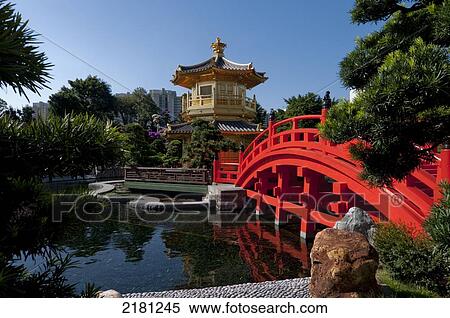 Chi Lin Nunnery, Kowloon, Hong Kong View Large Photo Image Stock Photography - Chi Lin Nunnery, Kowloon, Hong Kong. Fotosearch