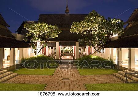 Chiang Mai, Thailand; The Rachamankha 5 Star Hotel View Large Photo Image Stock Photography - Chiang Mai, Thailand; The Rachamankha 5 Star Hotel. Fotosearch