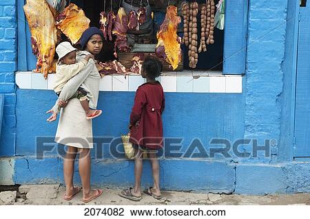 Children At A Butcher Shop, Antananarivo, Madagascar View Large Photo Image Stock Image - Children At A Butcher Shop, Antananarivo, Madagascar. Fotosearch