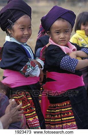 Children At Hmong New Year View Large Photo Image Stock Image - Children At Hmong New Year. Fotosearch