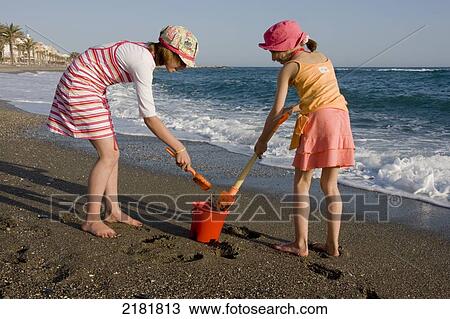 Children On Beach, Costa Del Sol, Andalucia, Spain View Large Photo Image Stock Image - Children On Beach, Costa Del Sol, Andalucia, Spain. Fotosearch