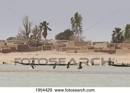 Children playing along the shores of the Niger River between Mopti and Lake Debo, Mali View Large Photo Image Stock Photo - Children playing along the shores of the Niger River between Mopti and Lake Debo, Mali. Fotosearch