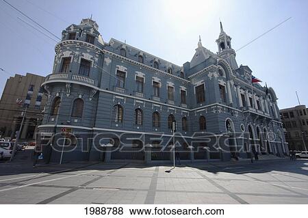 Chilean Navy Headquarters, Valparaiso, Valparaiso Region, Chile View Large Photo Image Stock Photo - Chilean Navy Headquarters, Valparaiso, Valparaiso Region, Chile. Fotosearch