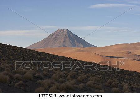 Stock Photo - Chiliques (Volcano) In Antofagasta Region, Chile. Fotosearch