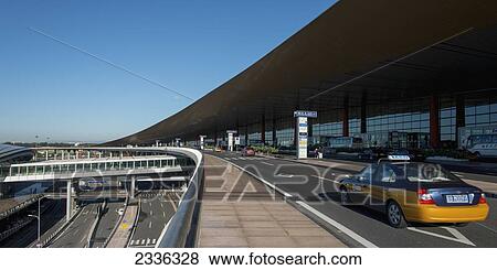 Stock Photo - China, Beijing Capital International Airport; Beijing. Fotosearch