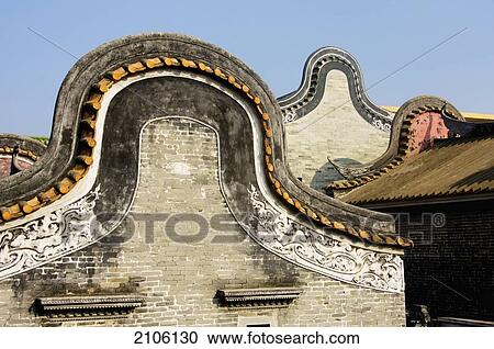 China, Guangdong, Townhouse architecture; Foshan View Large Photo Image Stock Image - China, Guangdong, Townhouse architecture; Foshan. Fotosearch