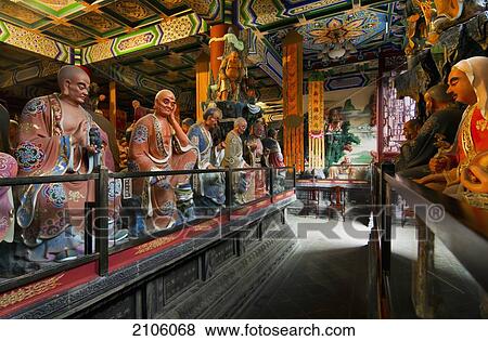 China, Sichuan, Luohan Si temple; Chongqing View Large Photo Image Stock Photo - China, Sichuan, Luohan Si temple; Chongqing. Fotosearch