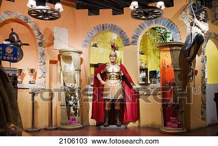 China, Sichuan, Statue of Roman soldier in restaurant; Chongqing View Large Photo Image Stock Image - China, Sichuan, Statue of Roman soldier in restaurant; Chongqing. Fotosearch