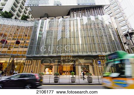 China, Street scene in central district; Hong Kong View Large Photo Image Stock Photo - China, Street scene in central district; Hong Kong. Fotosearch