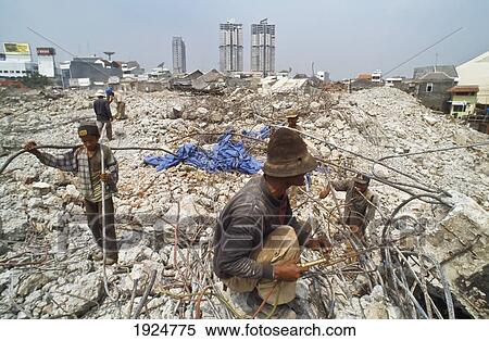 Stock Photography - Chinatown Being Rebuilt After Riots. Fotosearch