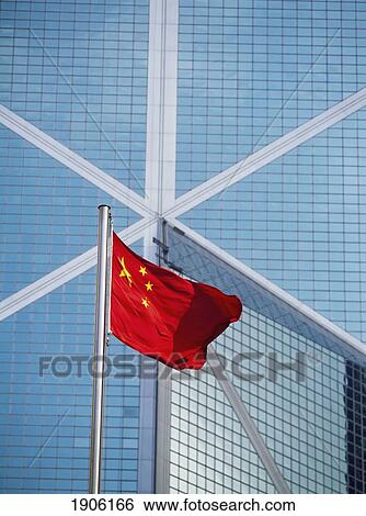 Chinese Flag In Front Of Bank Of China, Hong Kong, China View Large Photo Image Stock Photograph - Chinese Flag In Front Of Bank Of China, Hong Kong, China. Fotosearch