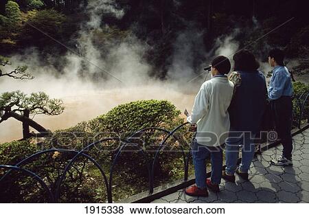 Stock Photo - Chinoike Jigoku Hot Spring. Fotosearch