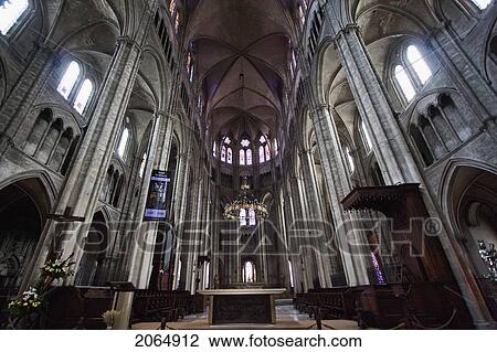 Choir Of The Cathedral Of St Etienne Of Bourges, Bourges, Cher, France View Large Photo Image Stock Image - Choir Of The Cathedral Of St Etienne Of Bourges, Bourges, Cher, France. Fotosearch