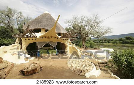 Stock Image - Chongwe Safari House, Lower Zambezi National Park; Zambia. Fotosearch